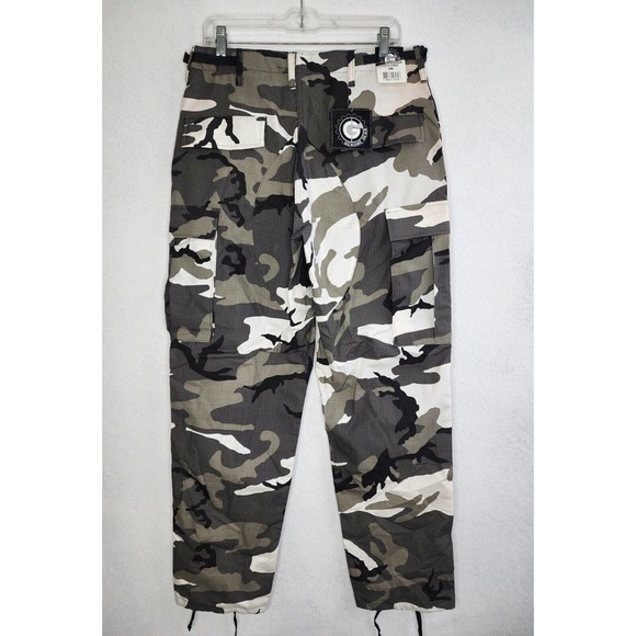 Genuine Gear BDU Camo Tactical Utility Pants Ripstop Women's Size M NWT - Picture 2 of 12